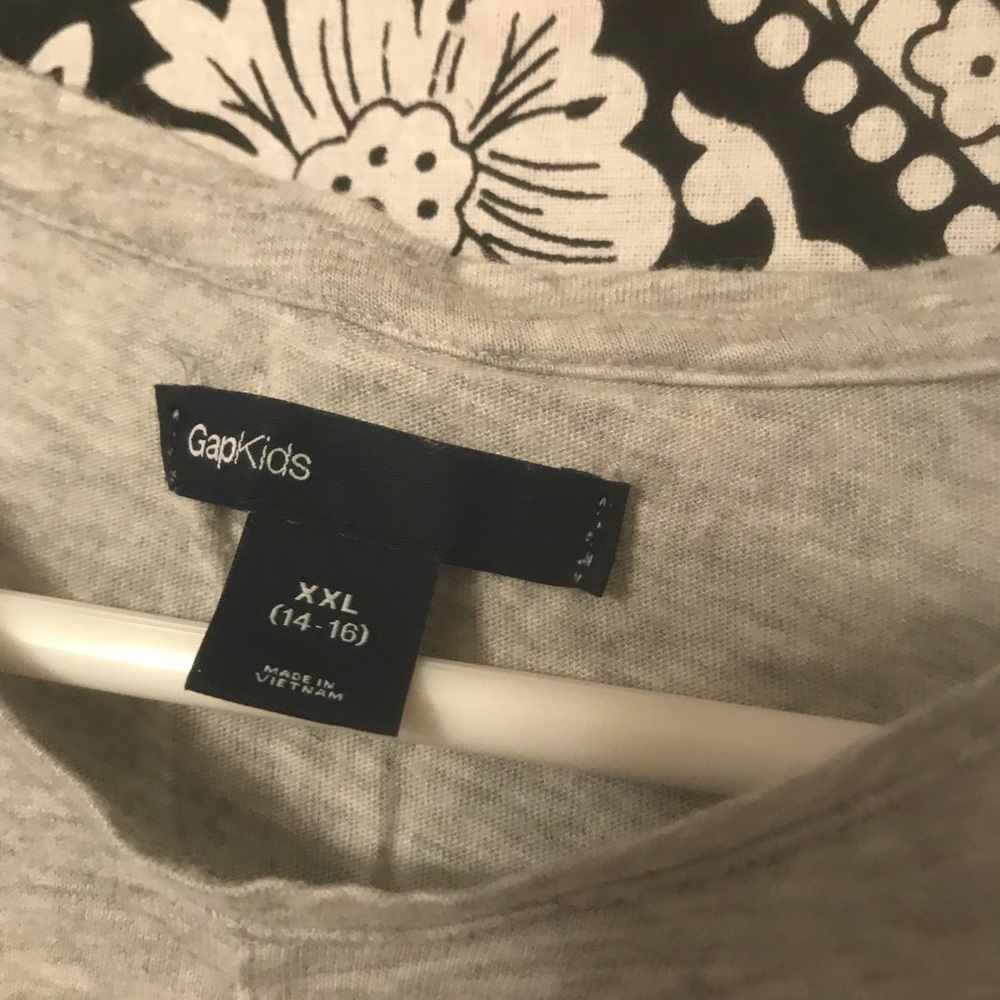 gray tee - Picture 2 of 2